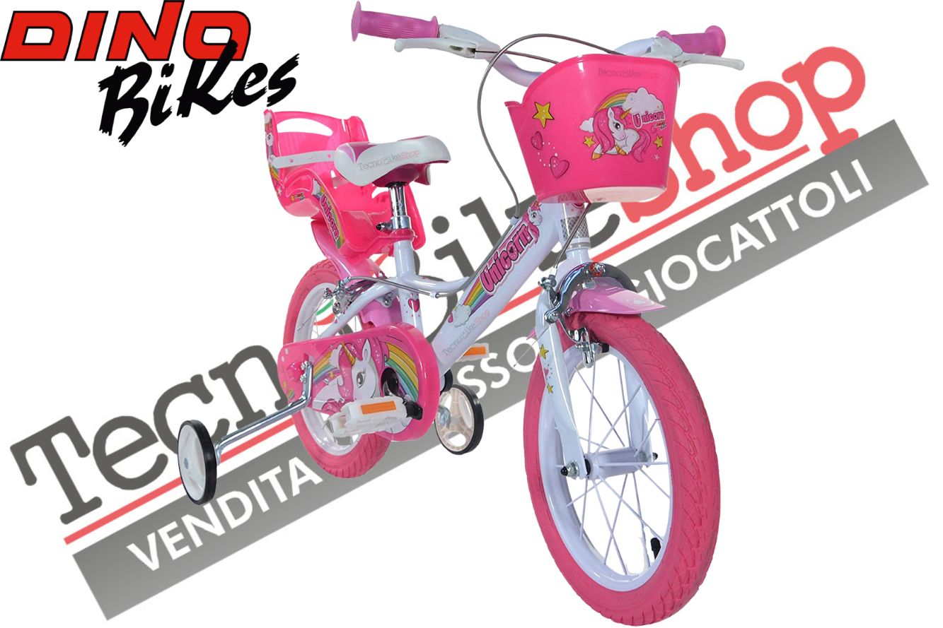 Bicicletta Bambina Dino Bikes Unicorn 14"