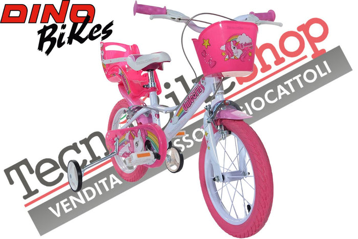 Bicicletta Bambina Dino Bikes Unicorn 16"