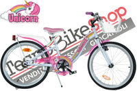 Bicicletta Bambina Unicorn Dino Bikes - 20"