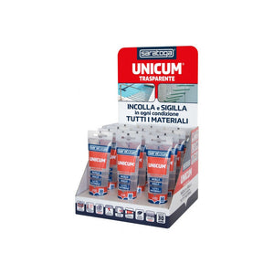 Unicum 130gr colla di montaggio trasparente super resistente