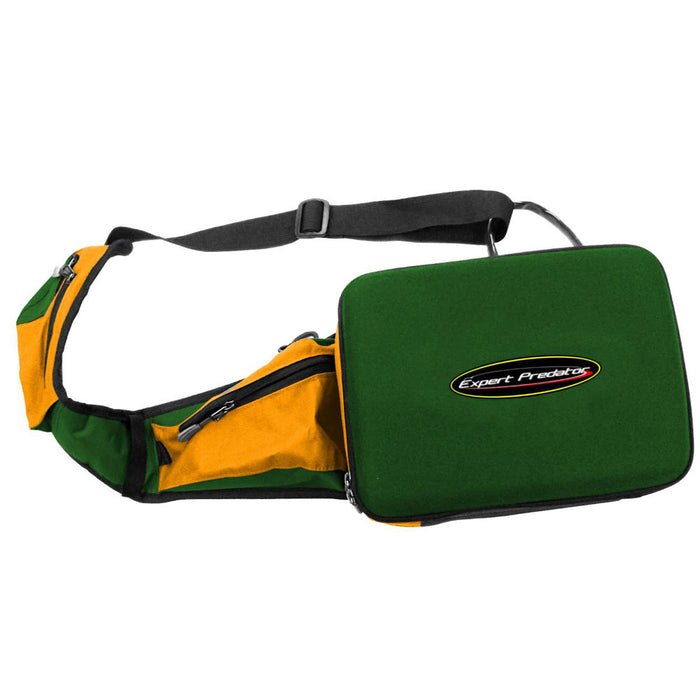 Borsa tracolla porta artificiali per la pesca cm 28x22x13 expert