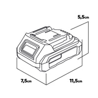 Uros 20 - Batteria 2Ah universale per utensili 20V Alfa Line