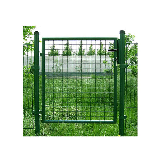 Cancello verde battente singolo giardino proland 100x100 cm