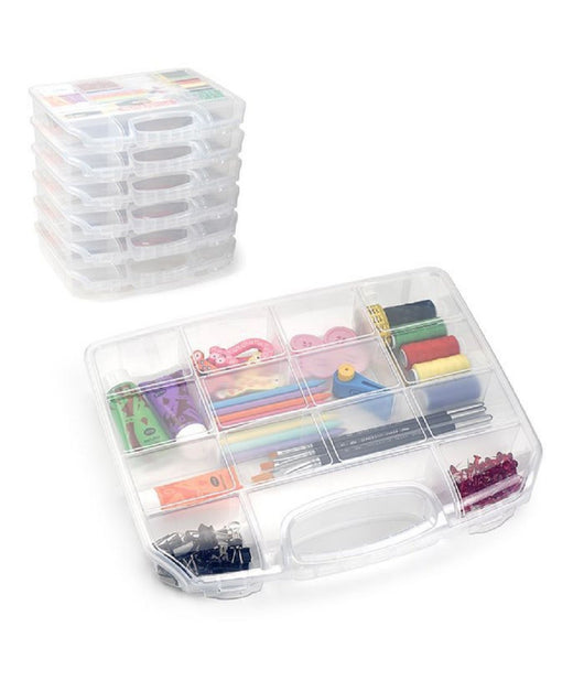 Valigetta Neptuno Kit Accessori Per Cucito Pittura Scuola Hobby Scomparti 12056         