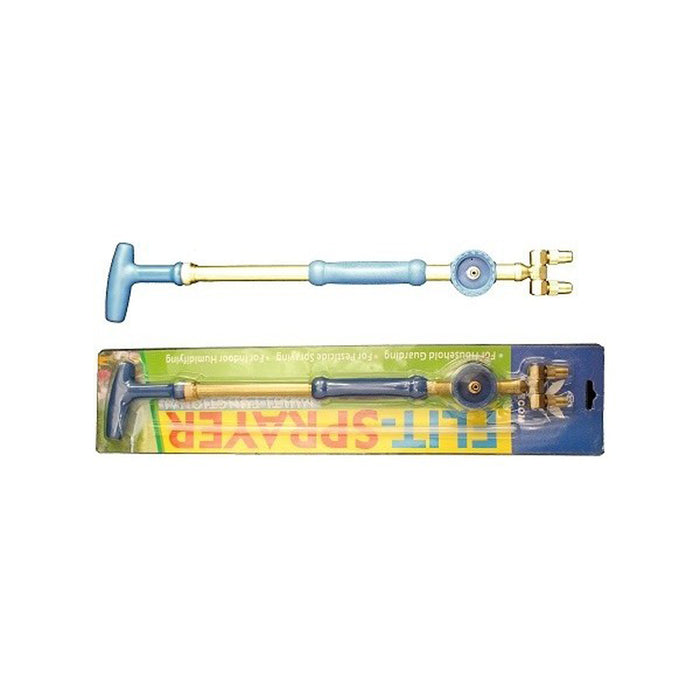 SPRUZZINO IRRORATORE NEBULIZZATORE UNIVERSALE PER BOTTIGLIE VAPORIZZATORE 2 BOCCHE EURONOVITA' EN28495