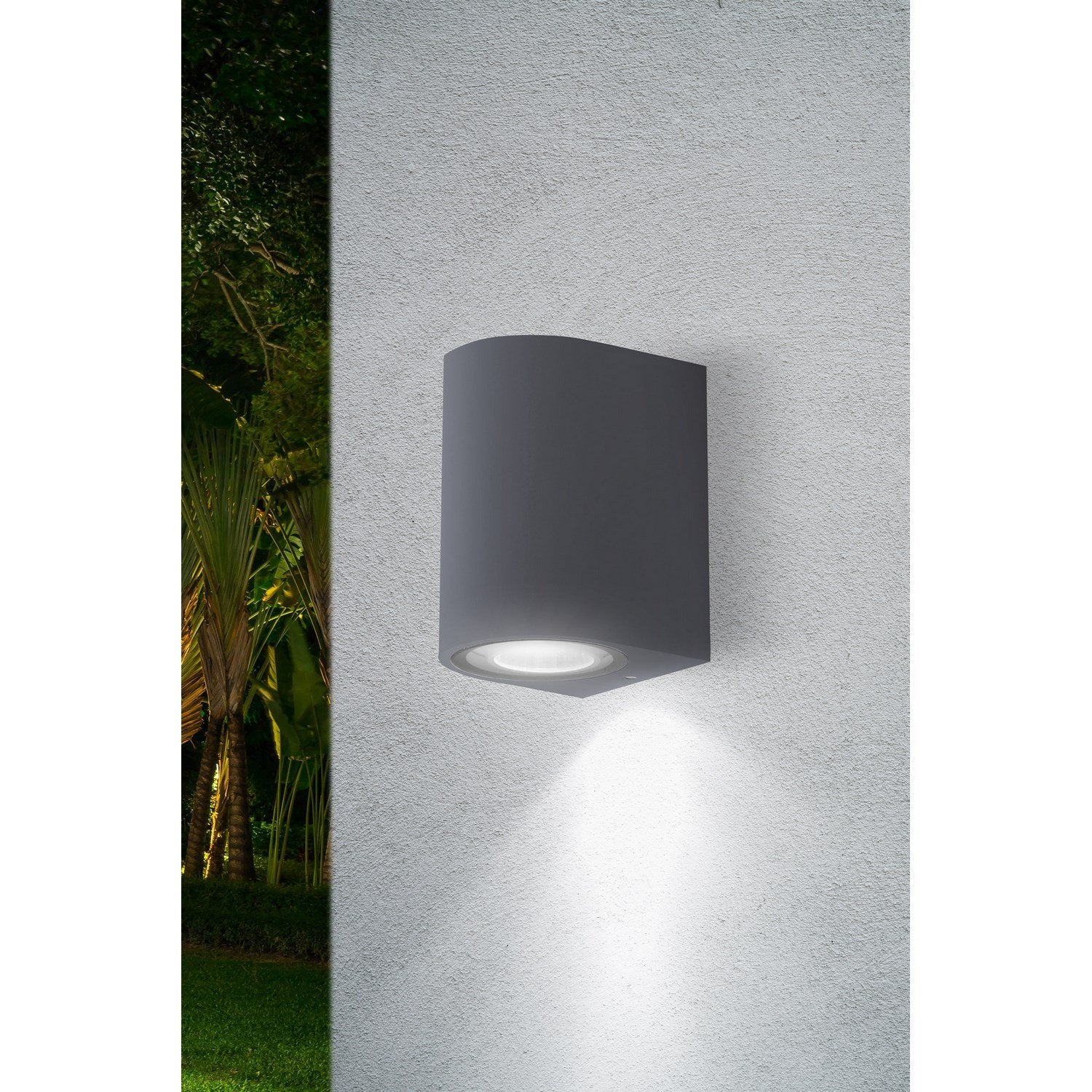 Applique led da parete colore antracite mod. Cordova 1