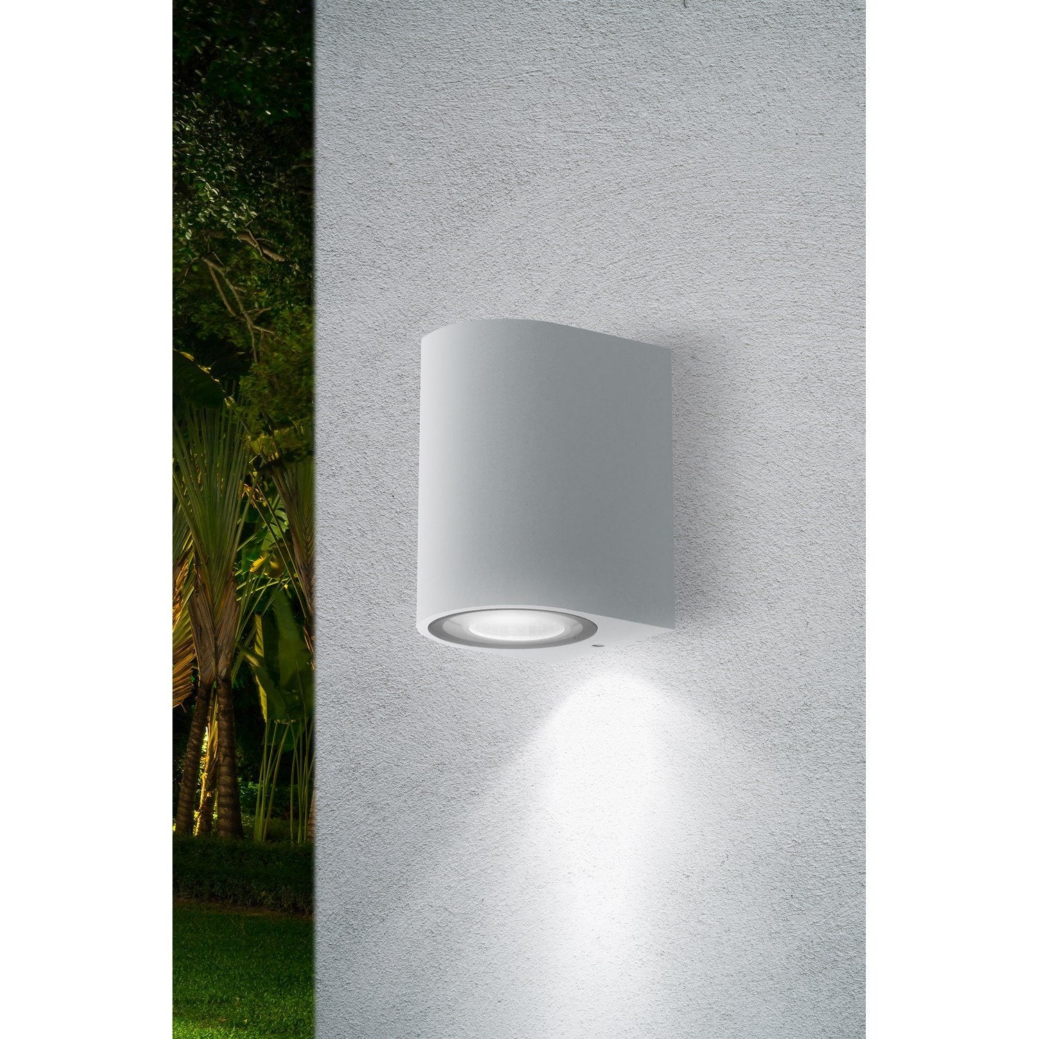 Applique led da parete colore grigio marina mod. Cordova 1