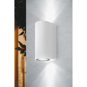 Applique led da paretea doppia emissione colore bianco mod. Cordova 2