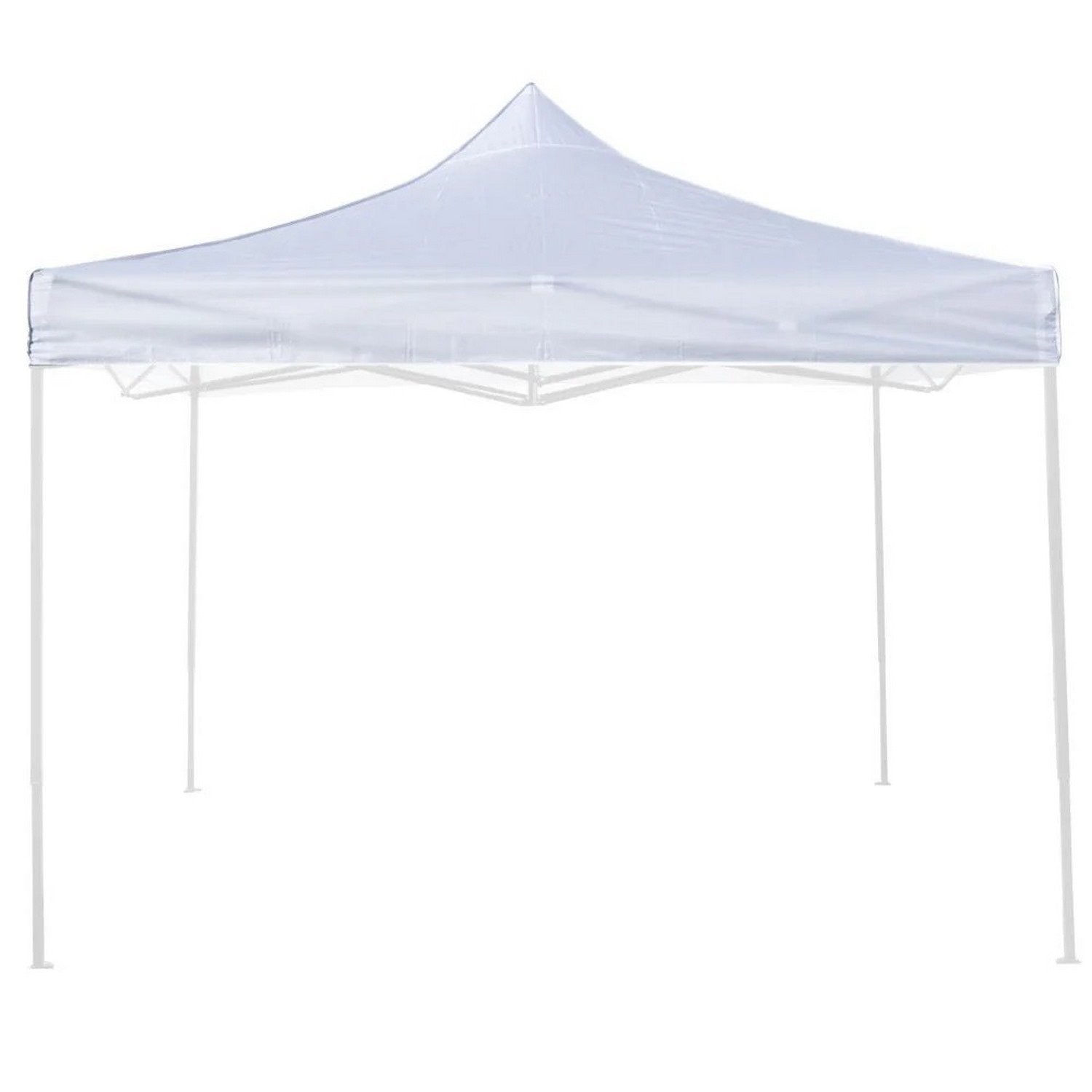 Telo tetto Bianco 3X3 impermeabile per ricambio gazebo richiudibile