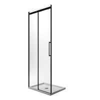 Porta Doccia 130 CM 198 CM Vetro Trasparente 8 MM Versione Sinistra con Easy-Clean mod. Prime Bla