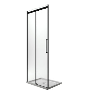 Porta Doccia 140 CM 198 CM Vetro Trasparente 8 MM Versione Sinistra con Easy-Clean mod. Prime Bla