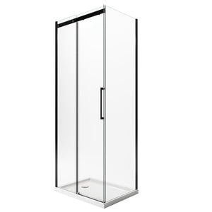 Box Doccia 70x140 CM 198 CM Vetro Trasparente 8 MM Versione Sinistra con EasyClean mod. Prime Bla Duo 1 Anta