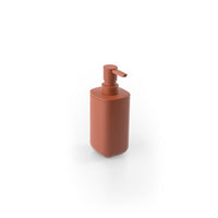 Dispenser sapone da appoggio Terracotta in Resine Termoplastiche Mod. Pod