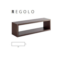 Mensola da parete rettangolare colore Rovere imperiale 60x17 cm mod. Regolo