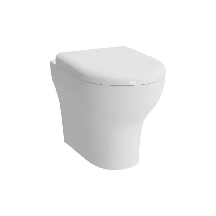 Vaso a pavimento filo muro con scarico parete in ceramica - Serie Zentrum cod 81746