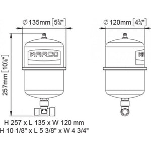 VASO ESPANSIONE INOX