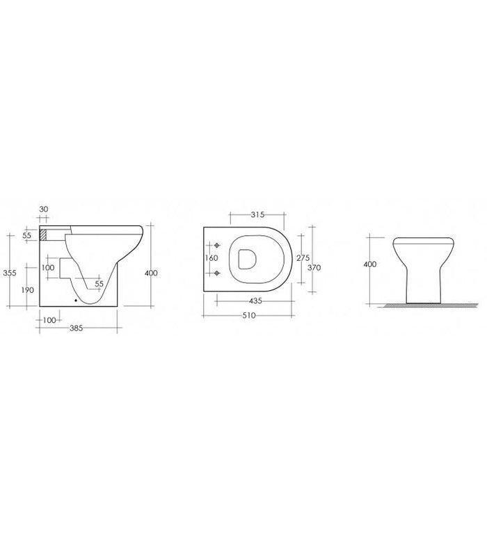 Lavabo sospeso serie origin 52 cm cod 82025