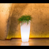 VASO LUMINOSO HYDRA 70 h CON LED MULTICOLOR E BATTERIA SOLARE