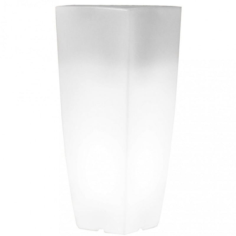 VASO LUMINOSO HYDRUS 90 h CON LED MULTICOLOR E BATTERIA SOLARE