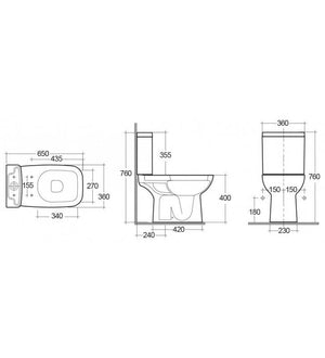 Vaso tonique bianco cod 82042