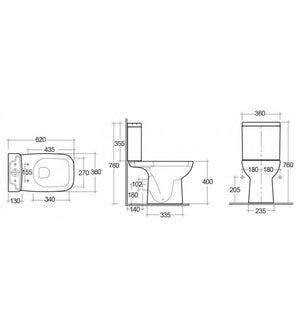 Vaso tonique bianco cod 82042