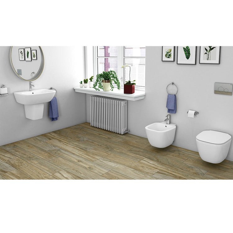 Vaso Sospeso Rak Ceramiche serie One ceramica Bianco