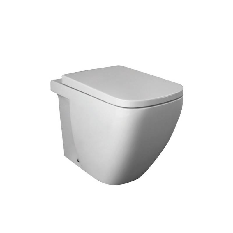 Vaso wc in ceramica con installazione a filo muro - serie caroline cod 81479