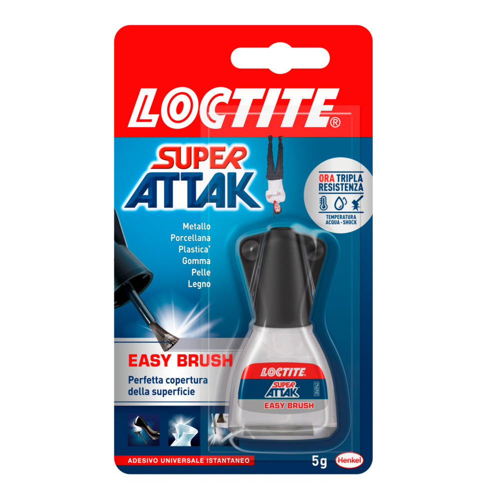 Loctite super attak easy brush blister da 5 gr