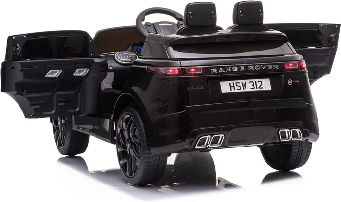 Auto Elettrica Macchina per Bambini RANGE ROVER VELAR 12V-Nero