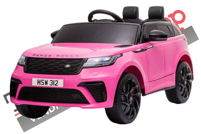 Auto Elettrica Macchina per Bambini RANGE Rover VELAR 12V colore Rosa