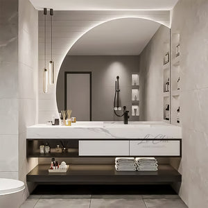 Mobile bagno luxury moderno sospeso - 120 cm