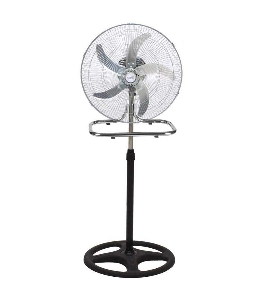 Ventilatore 3in1 Piantana Da Tavolo Parete 3 Velocita Oscillazione 50w Pale 50cm         