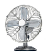 Ventilatore Da Tavolo 3 Pale Diametro 40 Cm 3 Velocita' Base Tonda Griglia Raggi         