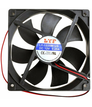 Ventola Pc 120mm X 25mm Pc Chassis Case Fan 12v / 0.36a 1200rpm 60cfm         