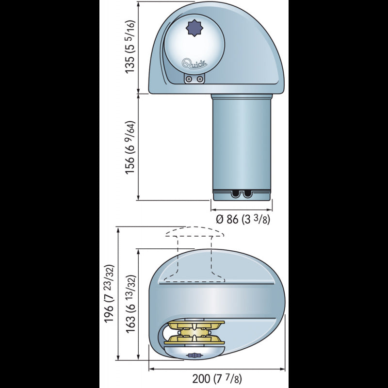 EAGLE S/CAMPANA 500W 12V B.6