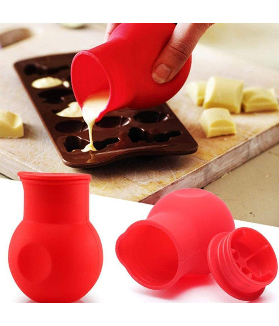 Versa Cioccolato Burro Panna Silicone Sciogliere Crema Tappo Microonde Attrezzi Cucina         