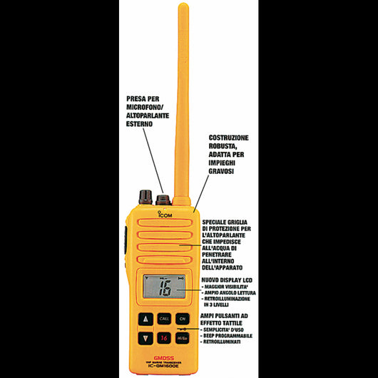 VHF IC-GM1600E