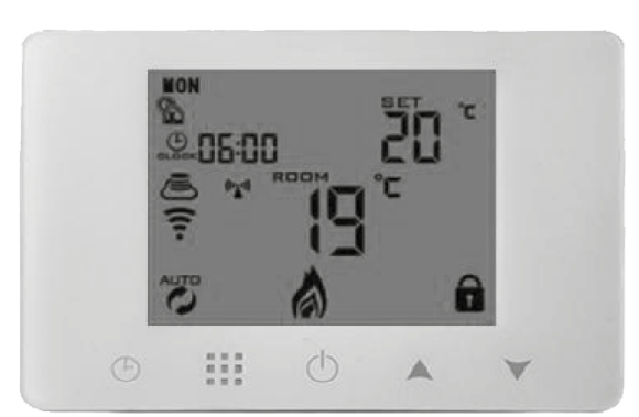 Cronotermostato smart wi-fi proxe da parete