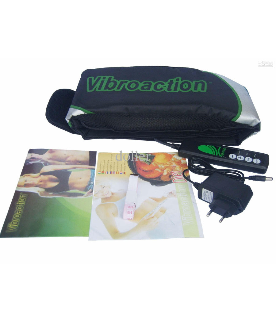 Vibroaction Cintura Fascia Vibrante Massaggio Cellulite Corpo Addominali         