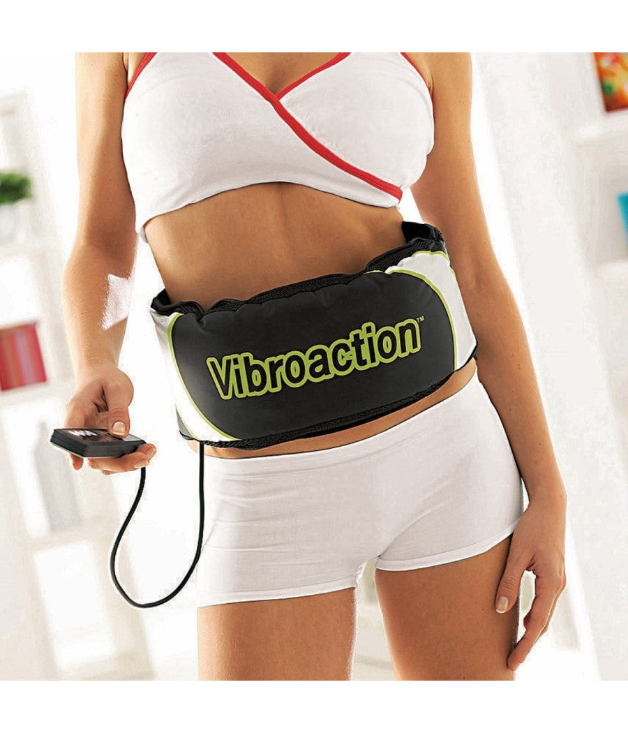 Vibroaction Cintura Fascia Vibrante Massaggio Cellulite Corpo Addominali         