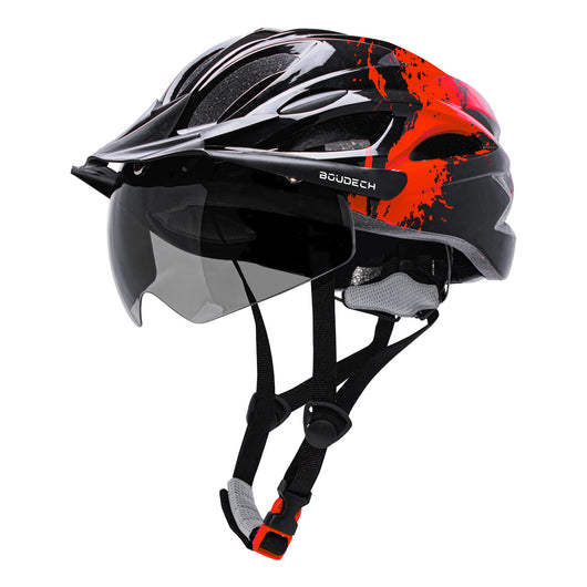 Viper - Casco da bici con visiera, ciclismo, monopattino, skateboard, pattini a rotelle, regolabile, unisex