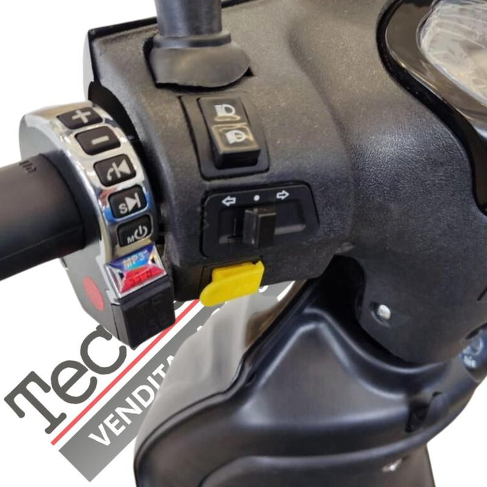 Bici Elettrica Scooter Velocipede Vitale NJT-007 250W  20Ah 48V Batteria a Grafene colore Nero