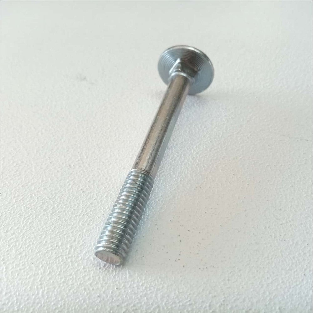 Vite carrettiere 8x80/21mm - 10pz vite metrica testa tonda con quadro sottotesta bassa resistenza