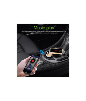 Vivavoce Mod.590 Trasmettitore Bluetooth Mp3 Usb Sd Fm Auto Telecomando Display         