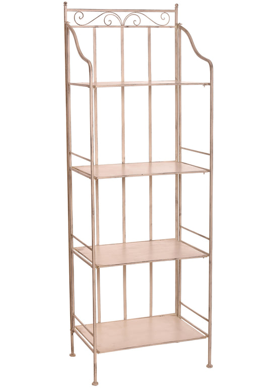 Scaffale Portavasi 4 Livelli 63x186x44 cm Ferro