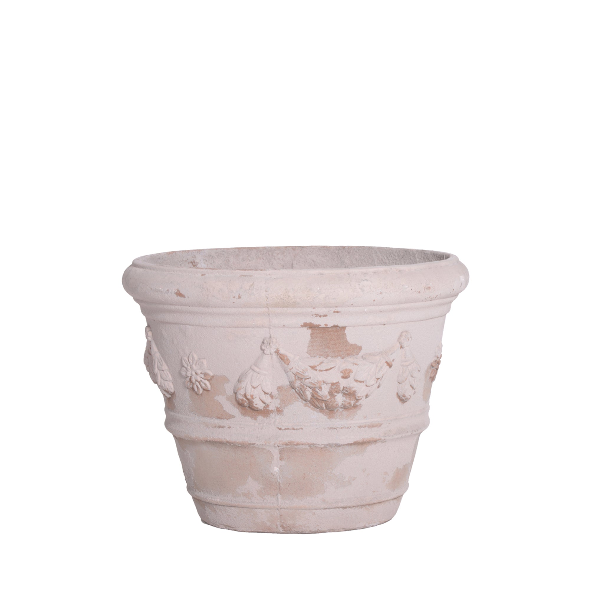 Vaso per Piante Decorato H 34 cm