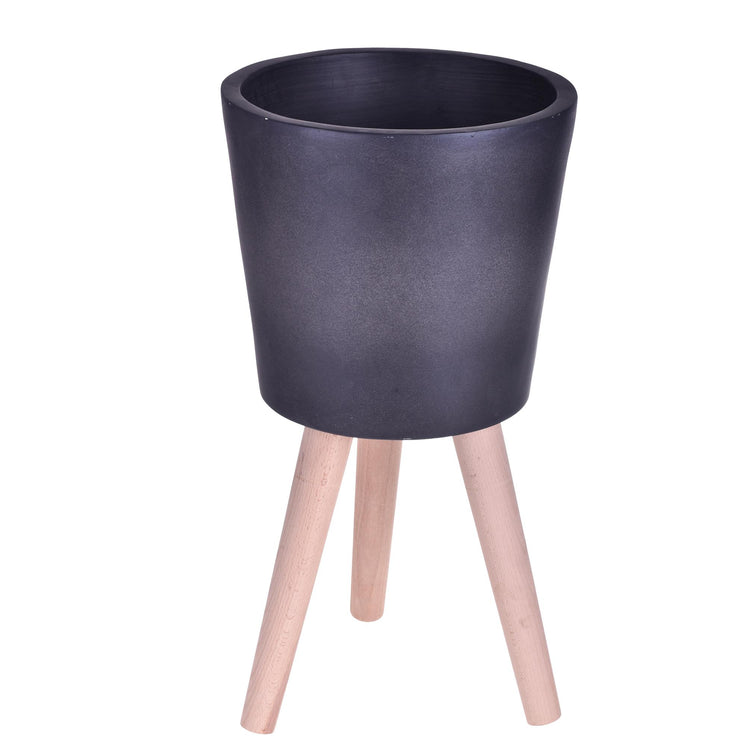 Vaso con Gambe Faggio Misure 40x75 cm