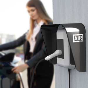 Copertura per Wallbox domestiche protezione contro le intemperie per stazione di ricarica auto elettrica inverter solare antracite L