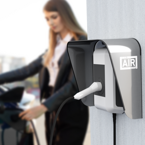 Copertura per Wallbox domestiche protezione contro le intemperie per stazione di ricarica auto elettrica inverter solare silver L