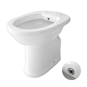 WC bidet combinato per anziani e disabili H 49 cm scarico parete